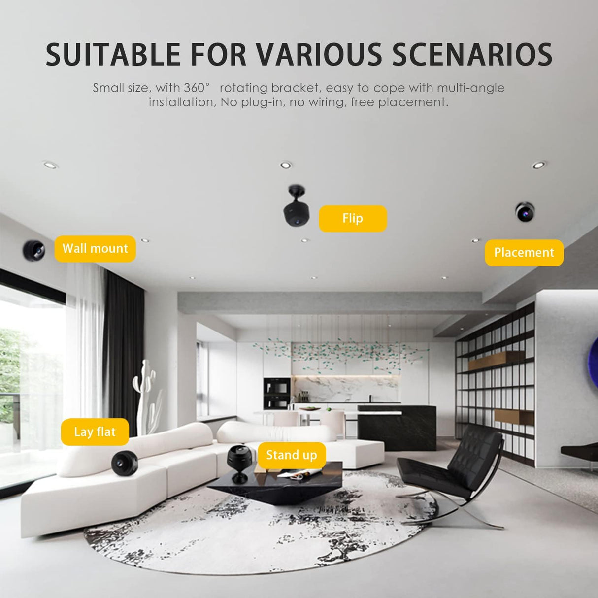 A9 WiFi Digital Baby Surveillance Camera