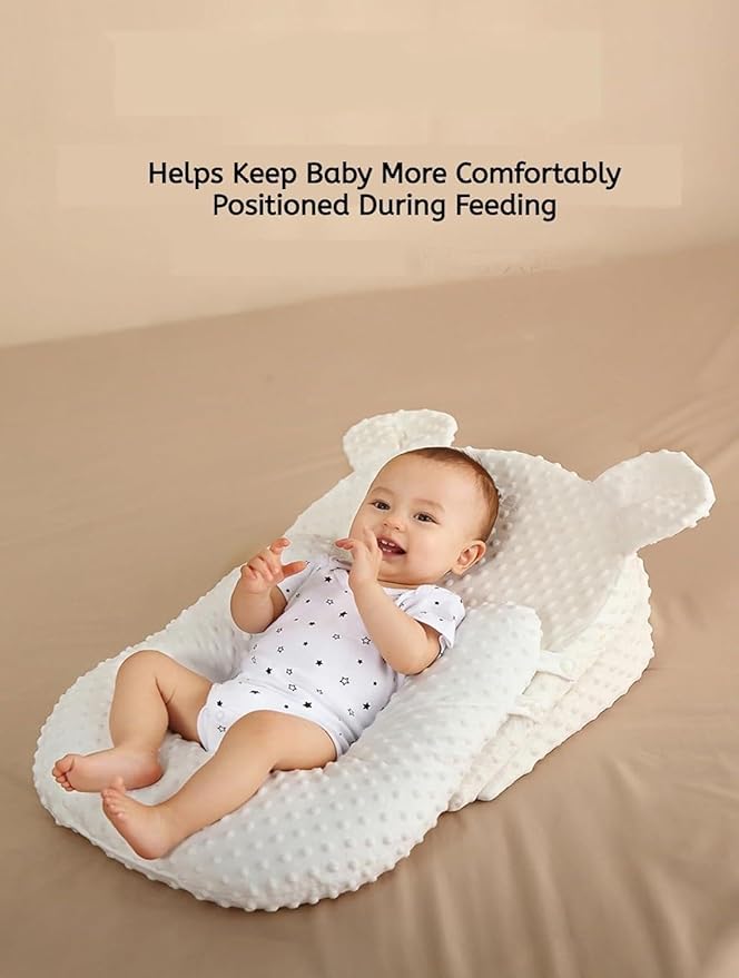 Anti-Milk Spit Up & Comfort Sleep Baby Nursing Pillow Nest
