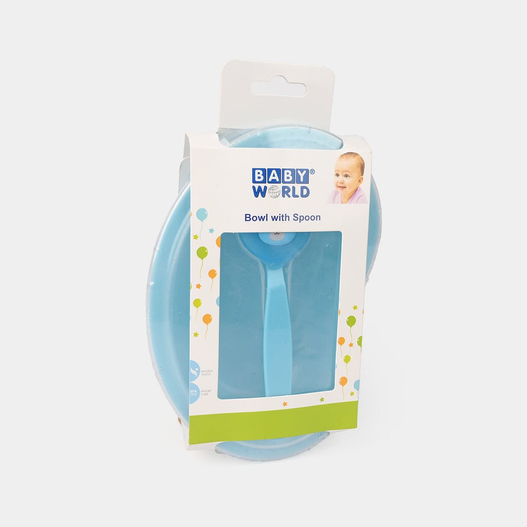 Baby World Bowl with Spoon β Premium Baby Feeding Set