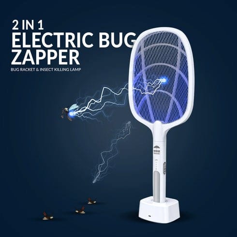 Silent Mosquito Killer Racket β USB Rechargeable & Baby Safe