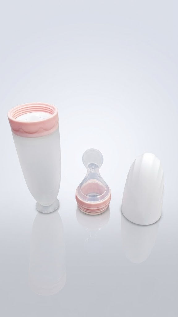๐ผ Bessie Baby Silicone Assisted Feeding Spoon