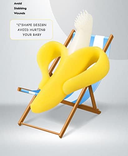 Banana Shape Silicone Baby Teether