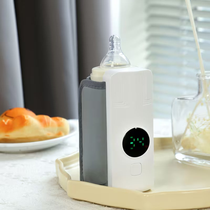 Baby Bottle Warmer & Rechargeable Milk Heater