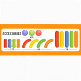 Baby Rattles Pack Of 6 Set Multicolor