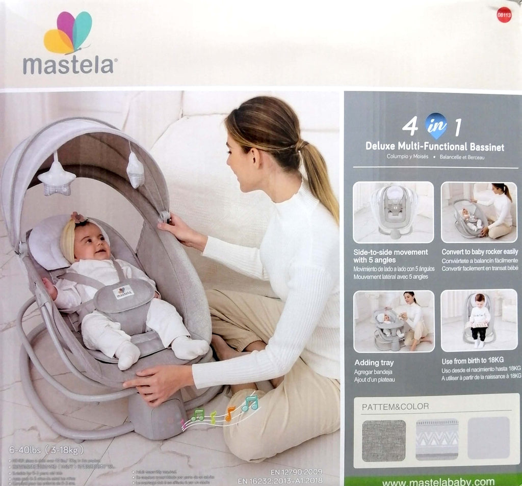 Mastela 4 IN 1 Deluxe Multi-Functional Bassinet