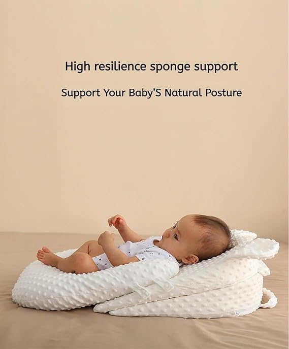 Anti-Milk Spit Up & Comfort Sleep  Baby Nursing Pillow Nest