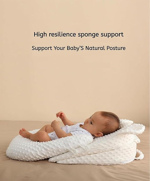 Anti-Milk Spit Up & Comfort Sleep  Baby Nursing Pillow Nest