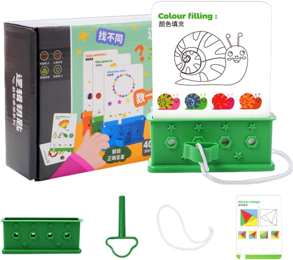 Kids Early Learning Logic Key Toy