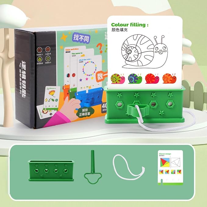 Kids Early Learning Logic Key Toy