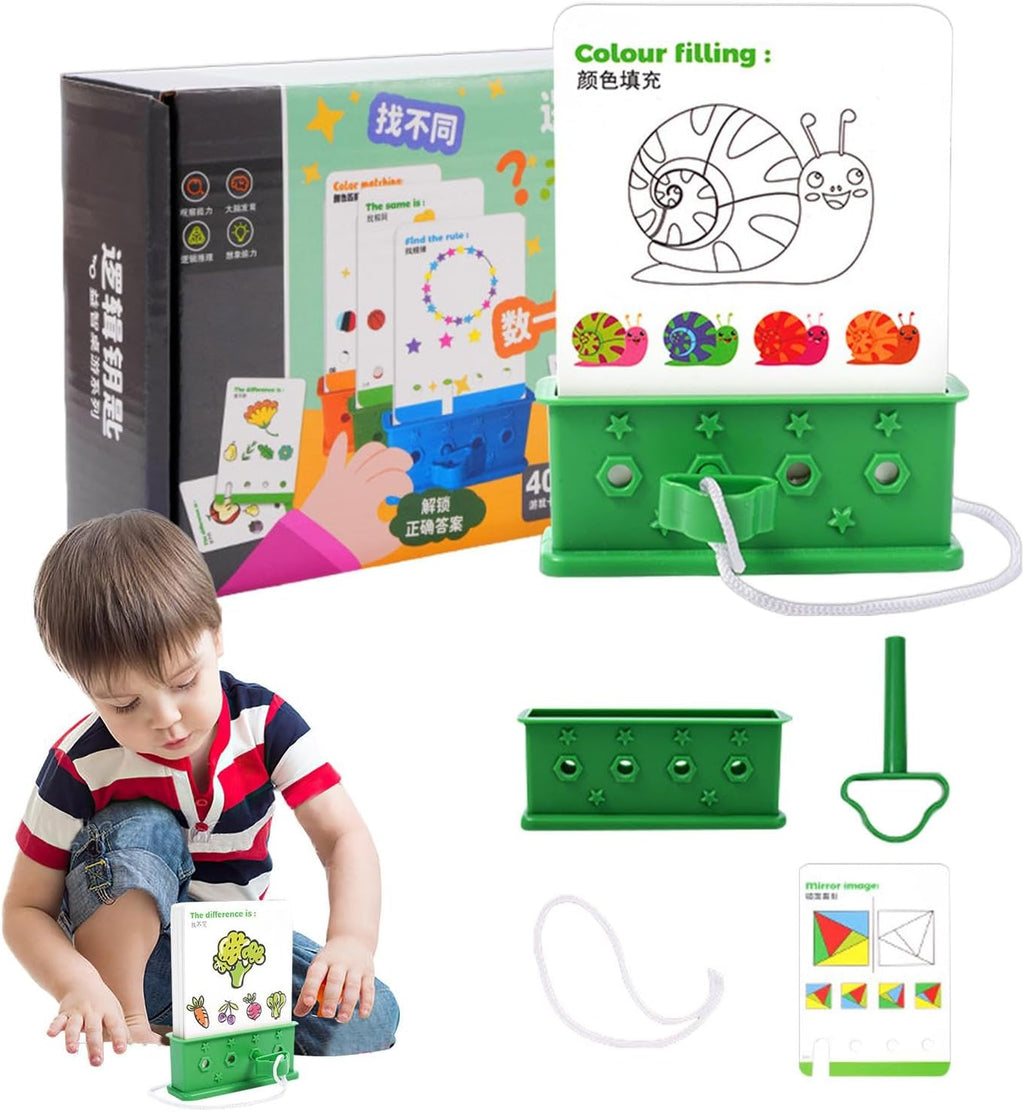 Kids Early Learning Logic Key Toy