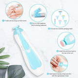 Multi-Functional Baby Electric Nail Trimmer