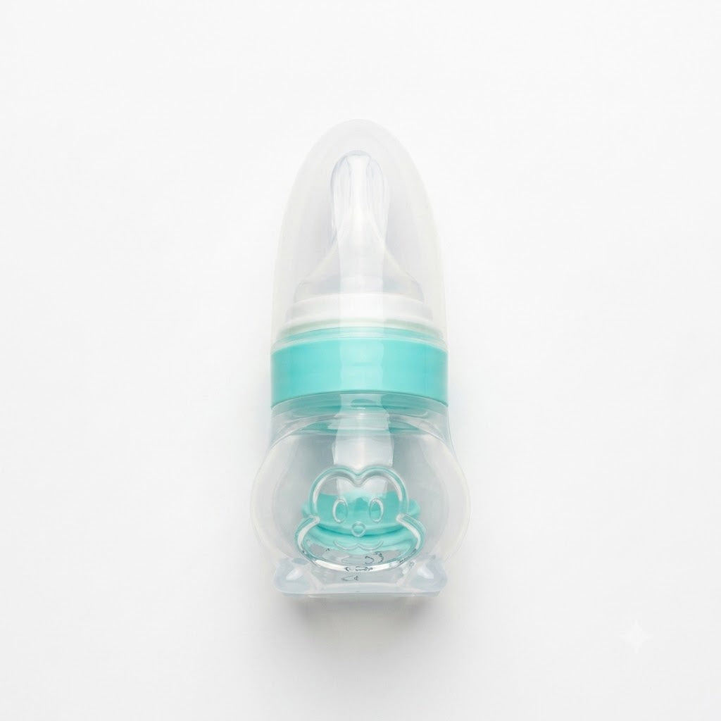 70ml Baby Medicine Feeder | Soft Silicone Infant Syringe Bottle | BPA-Free Liquid Dispenser for Newborns & Toddlers