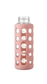 Glass Regular-Neck Feeding Bottle With Handle – 240ml (BPA-Free | Anti-Colic)