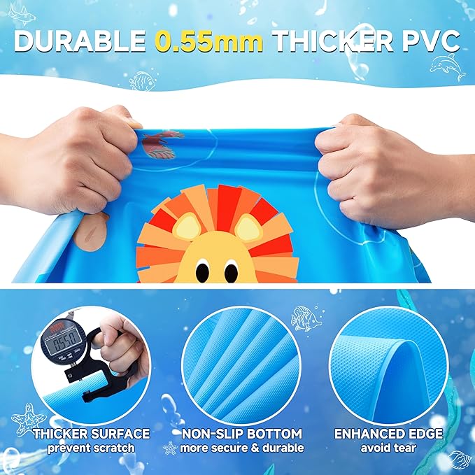 Play Sprinkler Mat for Kids