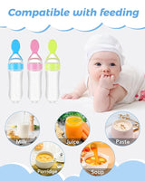 Baby Silicon Spoon  Squeeze Feeder
