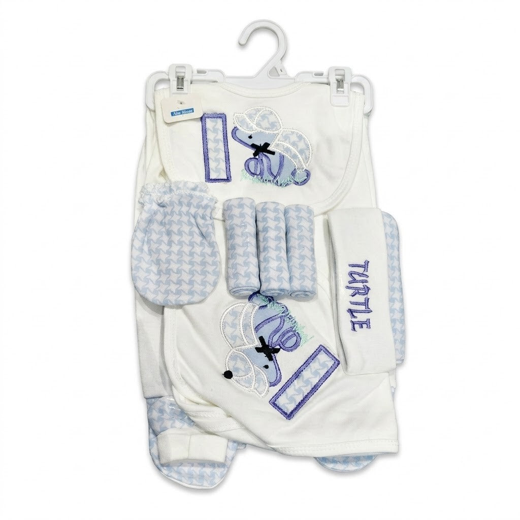 Juniors 12-Piece Newborn Baby Gift Set – Soft Cotton Layette Set (0-3 Months)