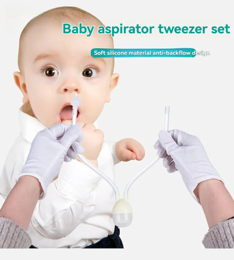 Nasal aspirator with parent-controlled adjustable suction
