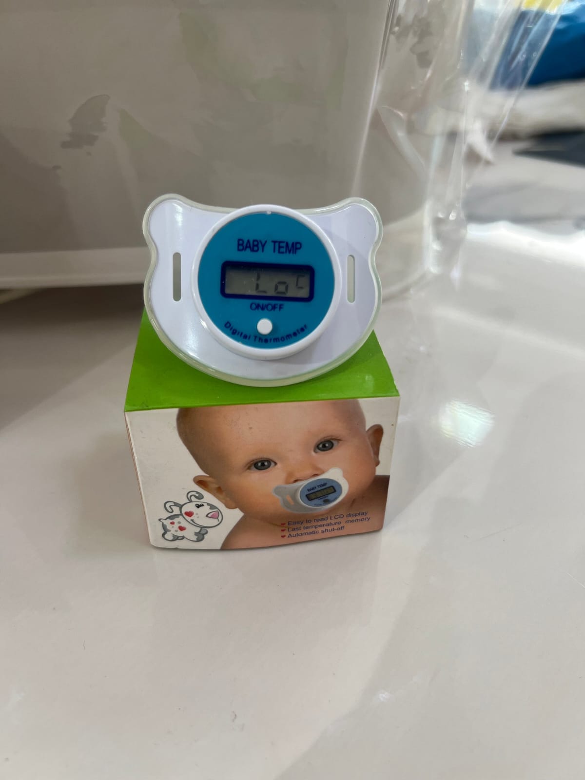 SafeTouch Baby Thermo Pacifier