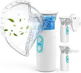 Mesh nebulizer accessories: masks, mouthpiece, and USB cable