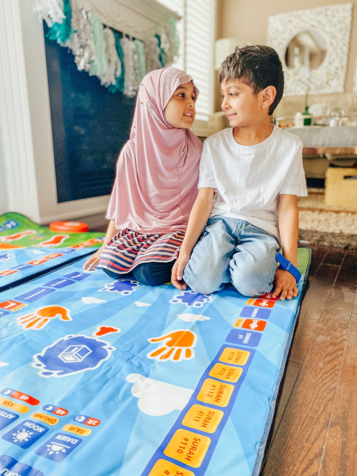 Kids Praying Learning Mat
