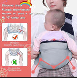 Baby Sling Carrier with Hip Seat (10–30 lbs)