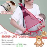 Baby Sling Carrier with Hip Seat (10–30 lbs)