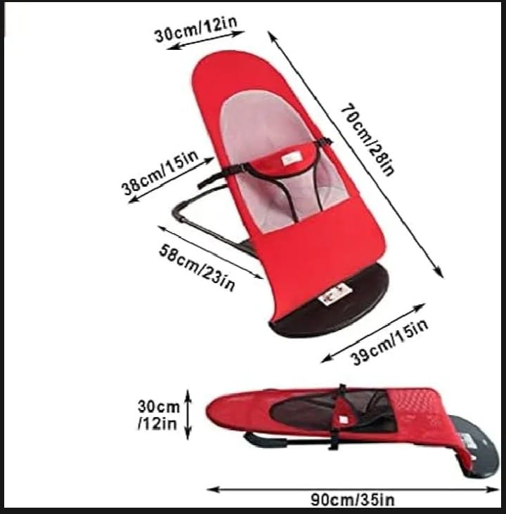 Premium Baby Bouncer Chair with Stable Frame