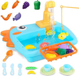 Kids Electric Water Sink Fishing Toy