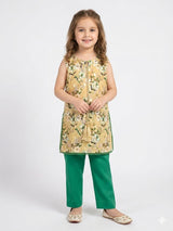Noor-e-Gul Kurta Set For Little Girl