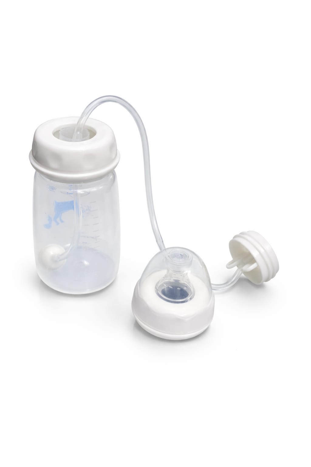 Hands-Free Baby Feeding Bottle