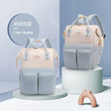 MotherCare Elite Carry Diaper Backpack in Blue colorway