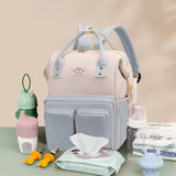 MotherCare Elite diaper bag worn as a backpack with padded straps