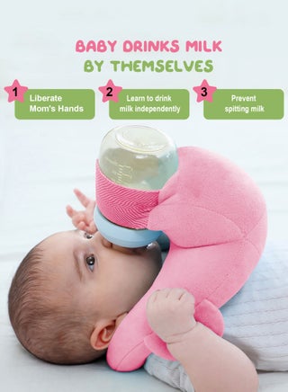 Portable Baby Feeding Pillow – Cozy Hands-Free Feeding