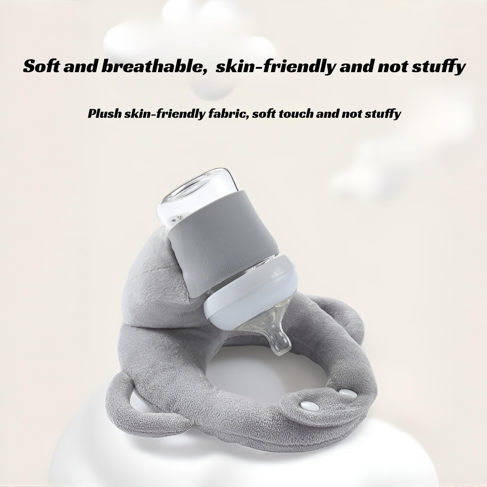 Portable Baby Feeding Pillow – Cozy Hands-Free Feeding