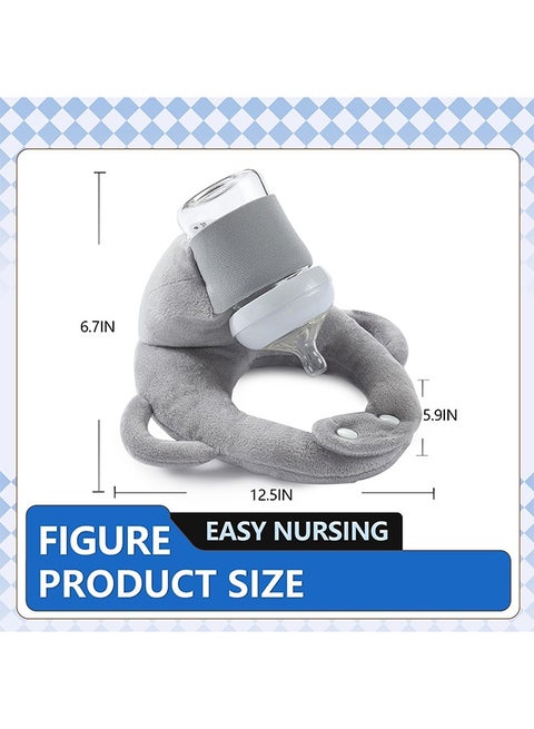 Portable Baby Feeding Pillow – Cozy Hands-Free Feeding