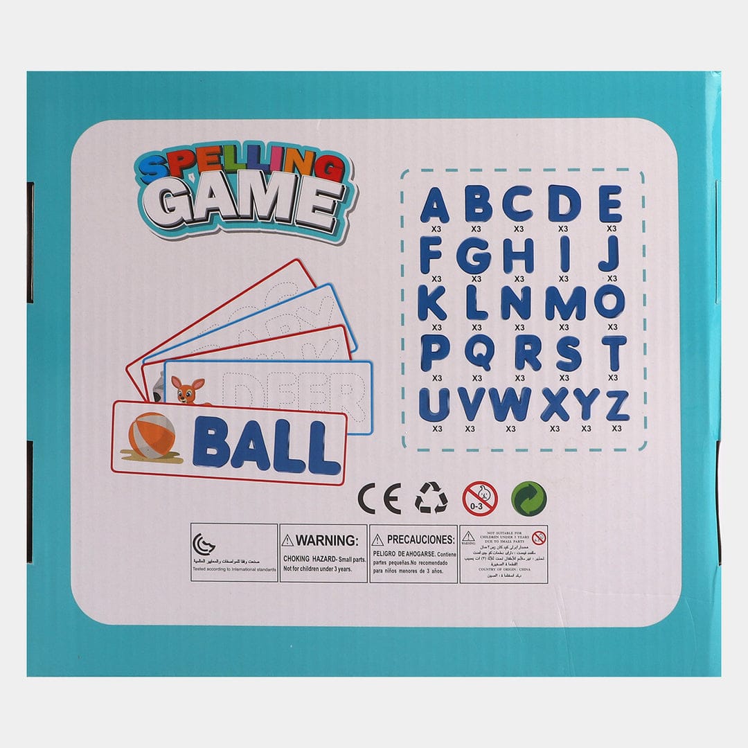 Educational Spelling Game & Fun Learning Toy for Smart Kids