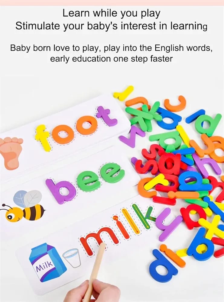 Educational Spelling Game & Fun Learning Toy for Smart Kids