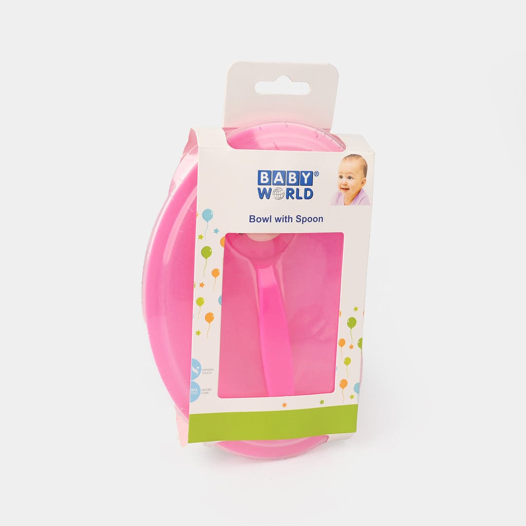 Baby World Bowl with Spoon – Premium Baby Feeding Set