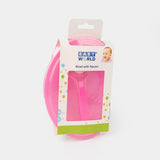 Baby World Bowl with Spoon – Premium Baby Feeding Set