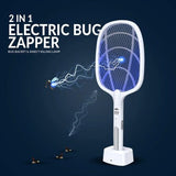 Silent Mosquito Killer Racket – USB Rechargeable & Baby Safe