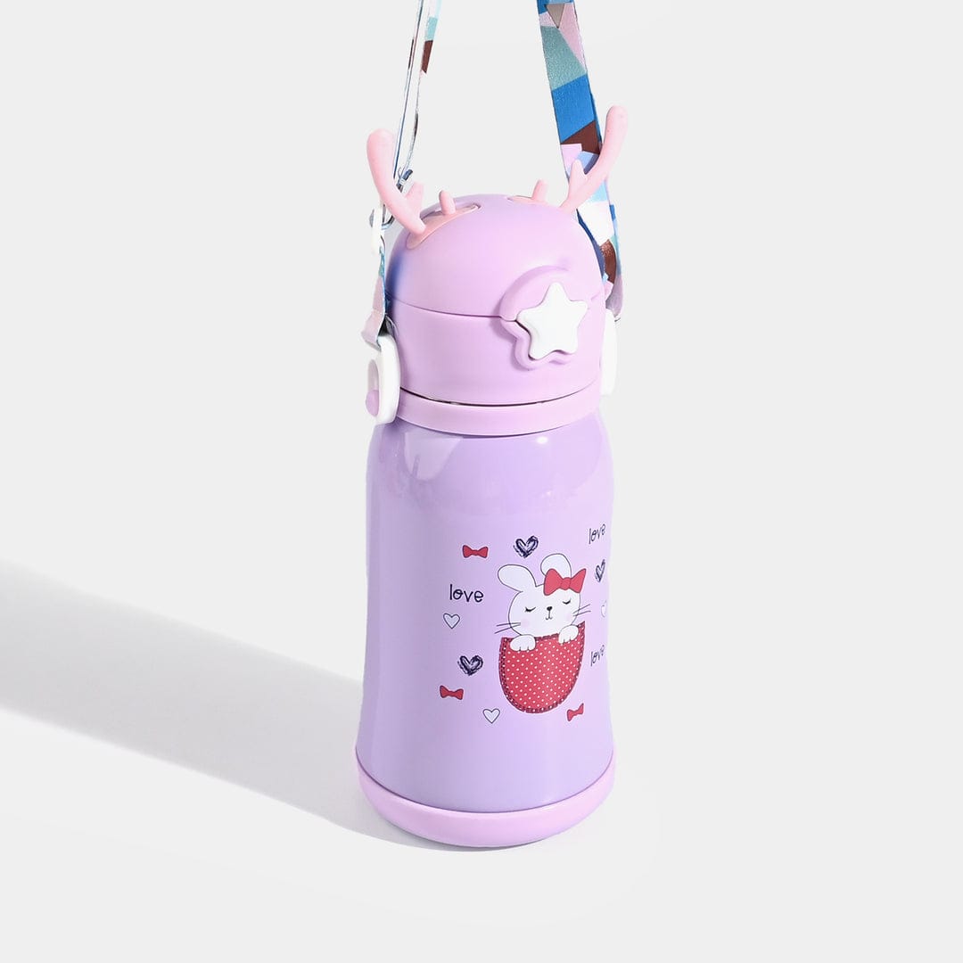Cute Bunny Kids Water Bottle