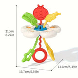Flower Pull String Sensory Toy