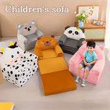 Foldable Kids Sofa Chair – Soft, Cozy & Space Saving