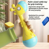 Baby Giraffe Sensory Rattle Toy – Play, Learn and Grow!