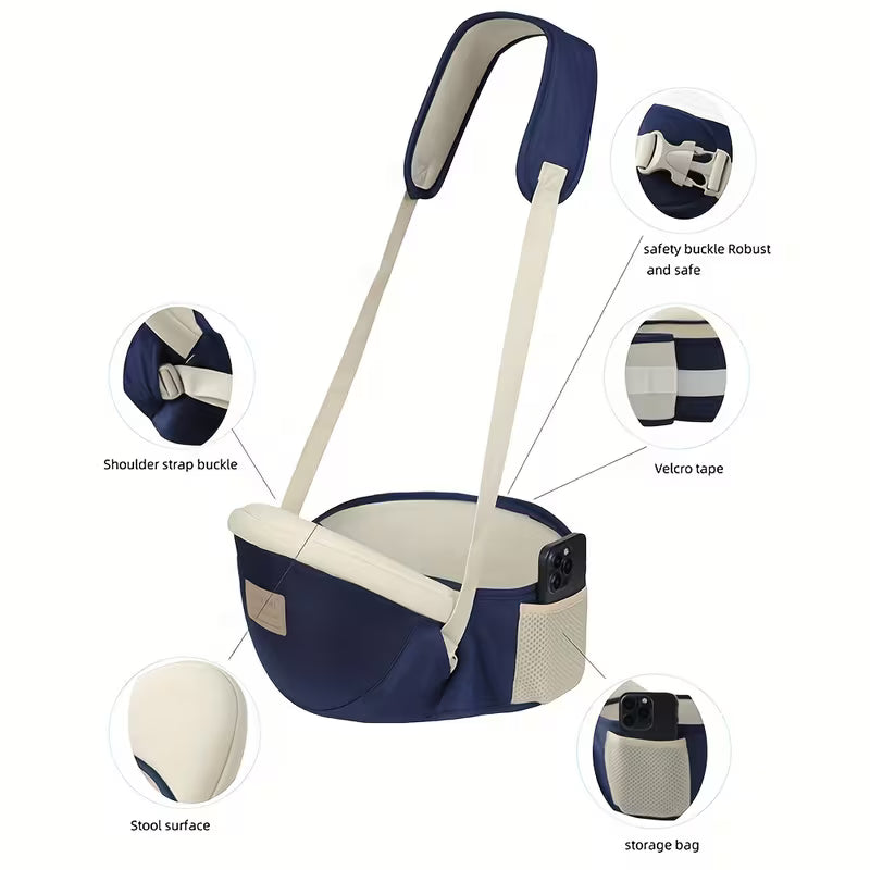 Baby Hip Seat Carrier – Ergonomic Waist Support