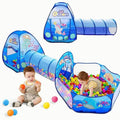 3-in-1 Kids Play Tent, Tunnel & Ball Pool 🎪