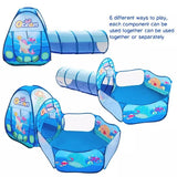 3-in-1 Kids Play Tent, Tunnel & Ball Pool 🎪