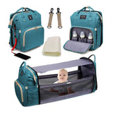 Smart Multi-Functional Baby Bed Bag with Changing Station